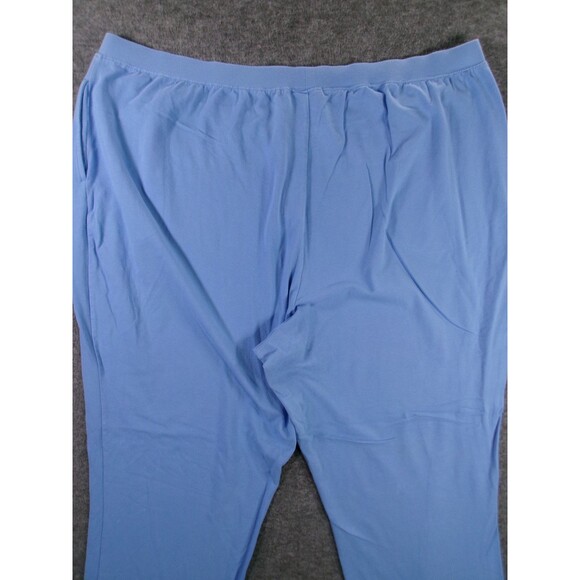 Liz Me Pants Women 3X Blue Stretch Capsule Causal Everyday Lounge Basic - Picture 10 of 12